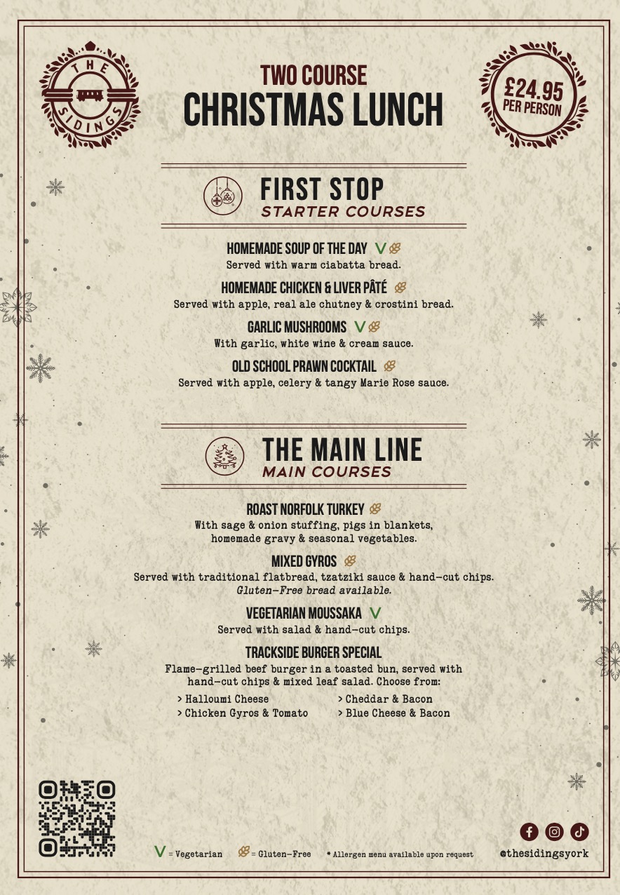 Christmas at the sidings